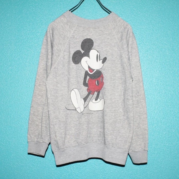 80s Disney Mickey Sweat Shirt USA製 | Vintage.City
