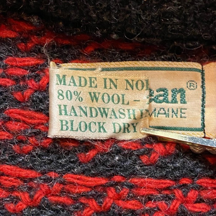 70-80s L.L.Bean bird’s eye knit | Vintage.City 古着屋、古着コーデ情報を発信