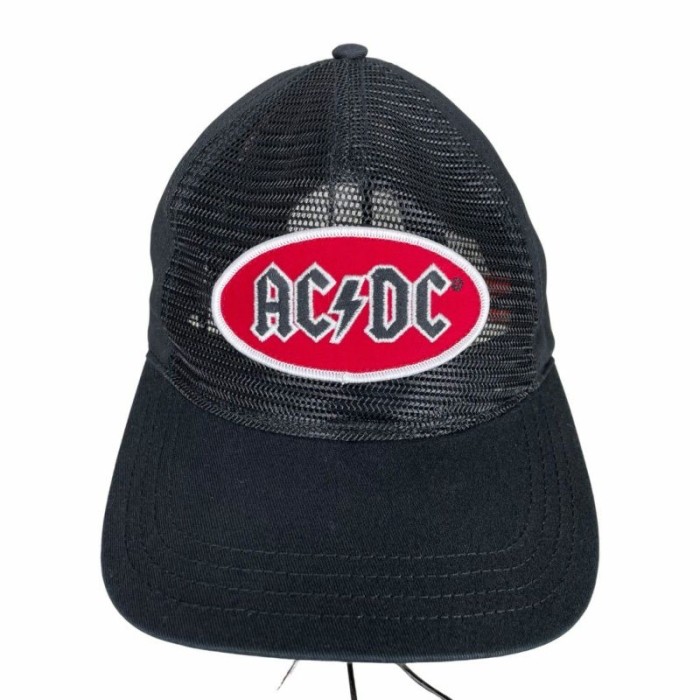 ACDC バンド デザイン メッシュ キャップ | Vintage.City 古着屋、古着コーデ情報を発信