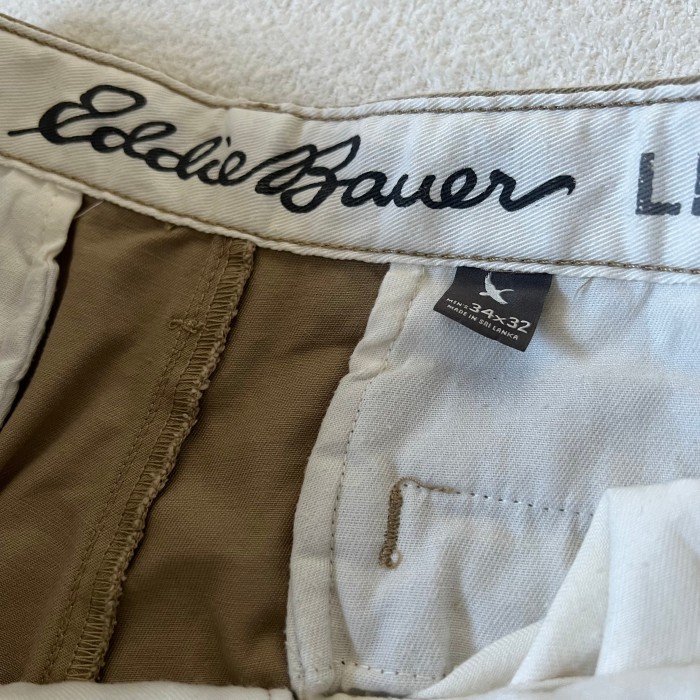 Eddie Bauer エディーバウアー トラウザーズ ベージュ チノパン 34 | Vintage.City 古着屋、古着コーデ情報を発信