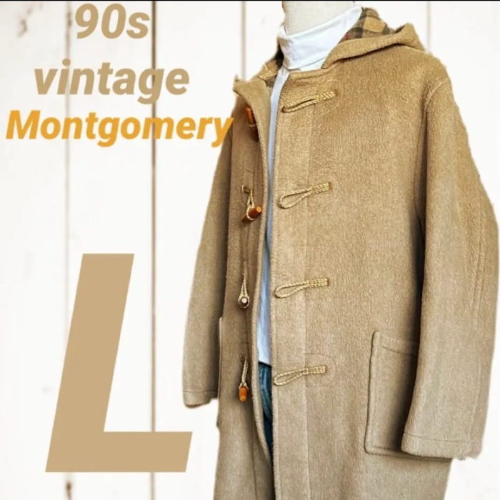90s モンゴメリー ダッフルコート[38]イギリス製  MONTGOMERY