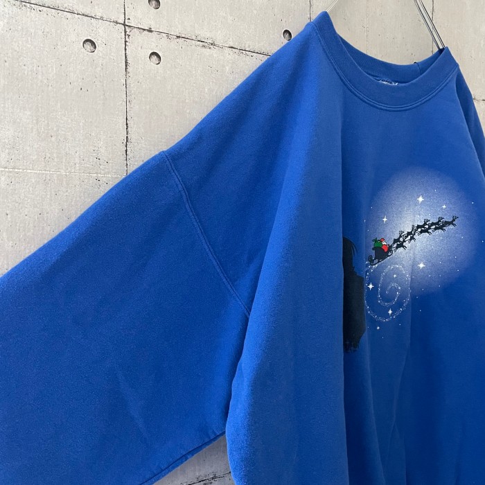 【アメリカ輸入古着】メンズスウェットトレーナー ブルー サンタ クリスマス | Vintage.City 古着屋、古着コーデ情報を発信