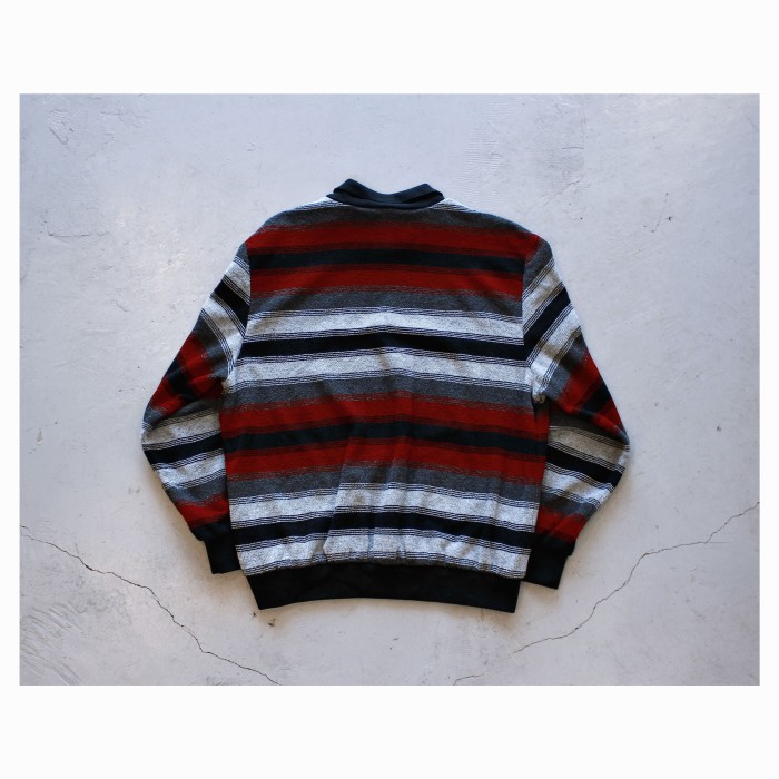 USA Vintage Knit Polo Sweater | Vintage.City 빈티지숍, 빈티지 코디 정보