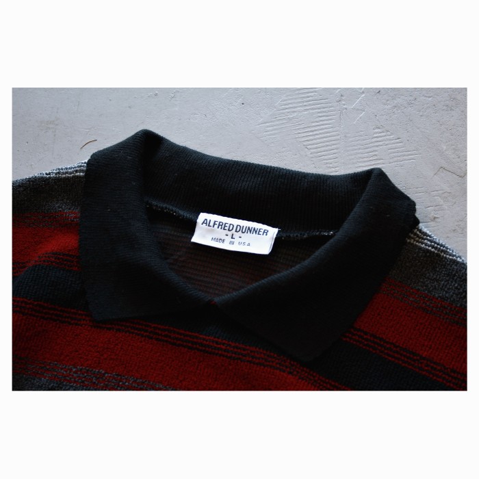 USA Vintage Knit Polo Sweater | Vintage.City 古着屋、古着コーデ情報を発信