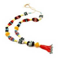 Multi-color Beads Long Necklace ② | Vintage.City ヴィンテージ 古着