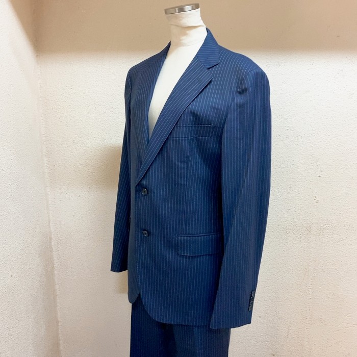 ユナイテッドアローズ　スーツ　紺　ストライプ　UNITED ARROWS 美品 | Vintage.City 빈티지숍, 빈티지 코디 정보