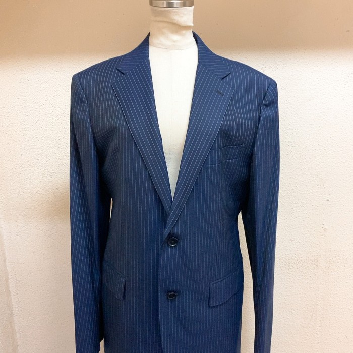 ユナイテッドアローズ　スーツ　紺　ストライプ　UNITED ARROWS 美品 | Vintage.City 빈티지숍, 빈티지 코디 정보