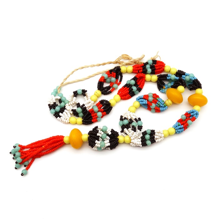 Multi-color Beads Long Necklace ② | Vintage.City Vintage Shops, Vintage Fashion Trends
