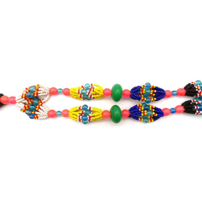 Multi-color Beads Long Necklace  ① | Vintage.City 빈티지숍, 빈티지 코디 정보