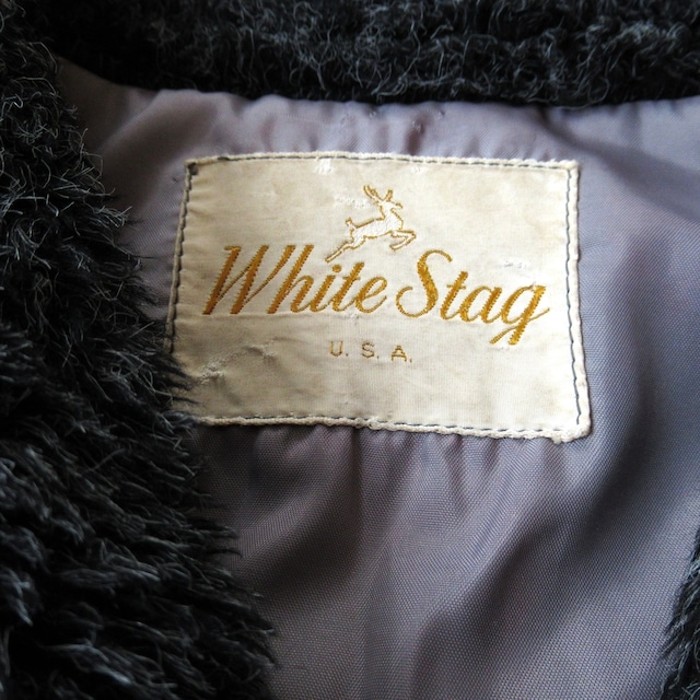 70S WHITESTAG FAUXFUR COAT HOODED | Vintage.City 빈티지숍, 빈티지 코디 정보