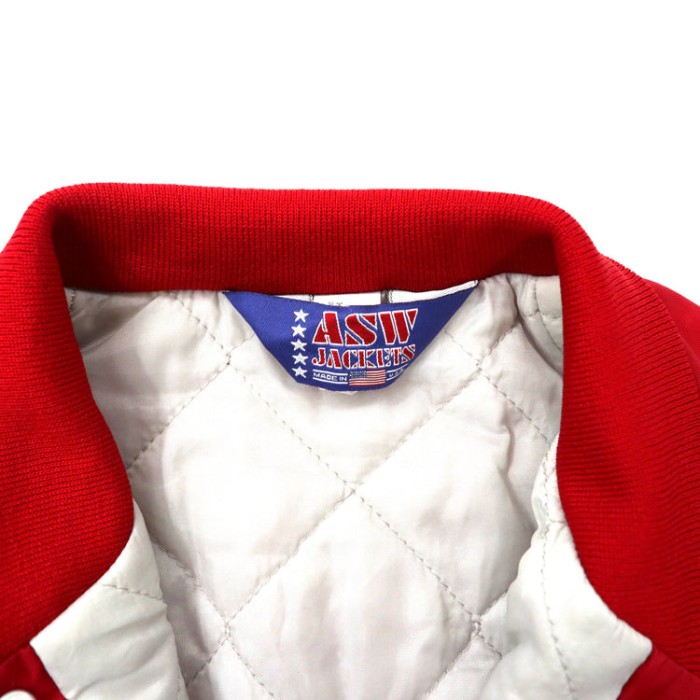 USA製 ASW JACKETS スタジャン ナイロン ワッペン 90s | Vintage.City 古着屋、古着コーデ情報を発信