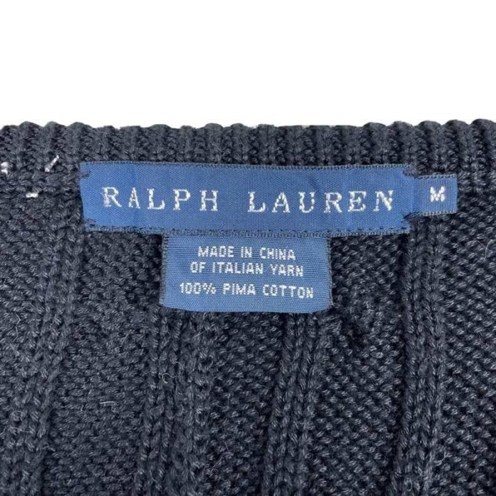 古着 Ralph Lauren ケーブルニットプルオーバー | Vintage.City 古着屋、古着コーデ情報を発信