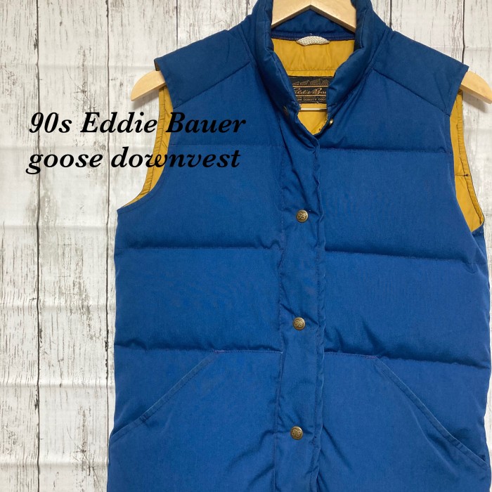 【Eddie Bauer 高級グースダウン ベスト】 | Vintage.City 古着屋、古着コーデ情報を発信