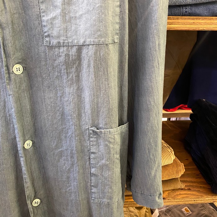 Russian army 後染め blue　linen coat | Vintage.City Vintage Shops, Vintage Fashion Trends