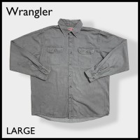 【Wrangler】デニムシャツ カジュアルシャツ L 長袖 ラングラー 古着 | Vintage.City ヴィンテージ 古着