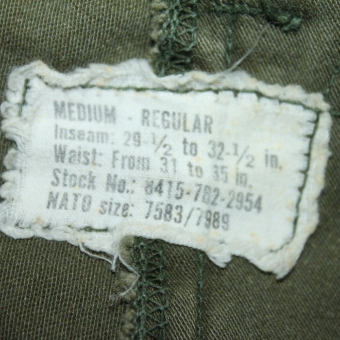 70s(1972) US ARMY M-65 field pants mediu | Vintage.City Vintage Shops, Vintage Fashion Trends