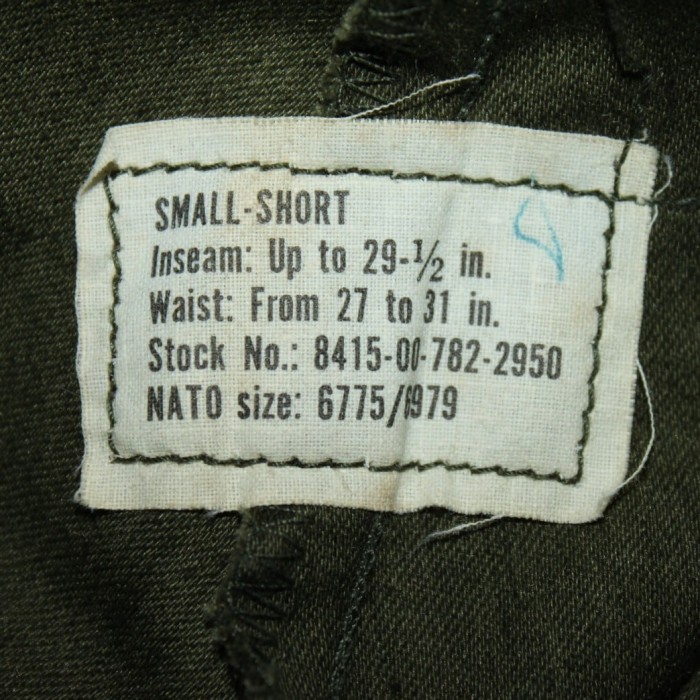 70s(1976) US ARMY M-65 field pants small | Vintage.City 古着屋、古着コーデ情報を発信