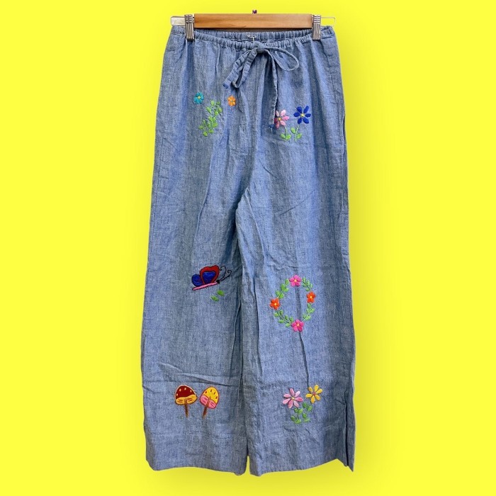 Handmade embroidery hippie pants/2360 | Vintage.City 古着屋、古着コーデ情報を発信