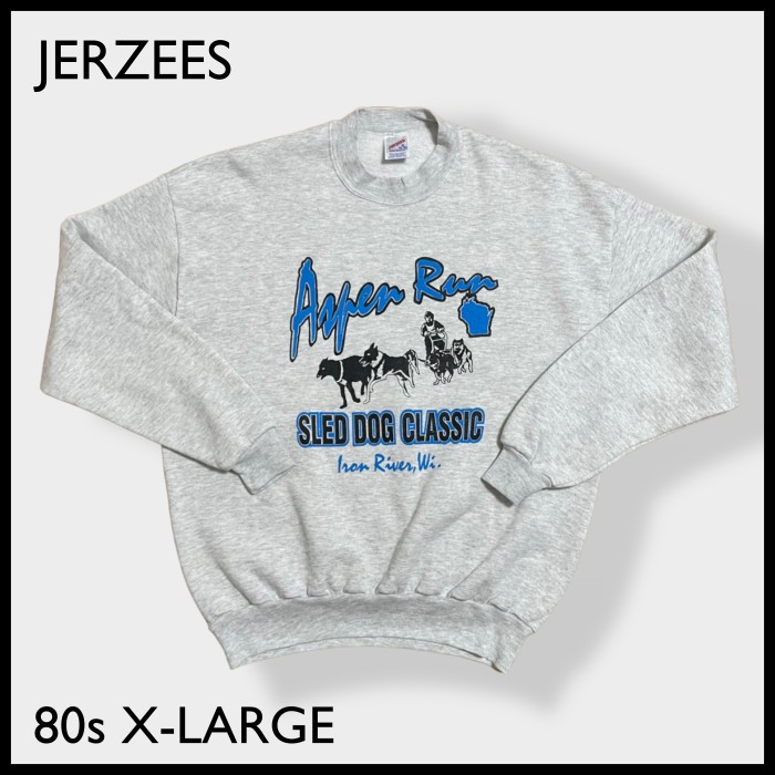 【JERZEES】80s 90s USA製 プリント スウェット XL 古着 | Vintage.City 古着屋、古着コーデ情報を発信