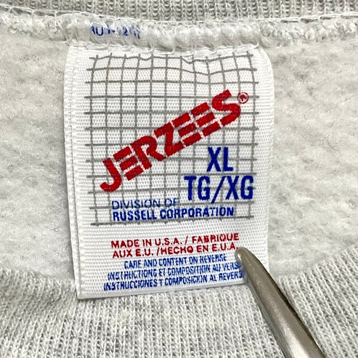 【JERZEES】80s 90s USA製 プリント スウェット XL 古着 | Vintage.City 古着屋、古着コーデ情報を発信