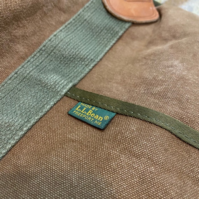 80s L.L. Bean leather handle tote bag | Vintage.City Vintage Shops, Vintage Fashion Trends