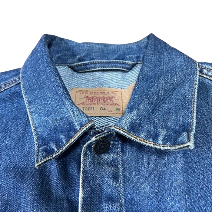 Euro Levi’s 70511 04 demim jacket | Vintage.City 古着屋、古着コーデ情報を発信