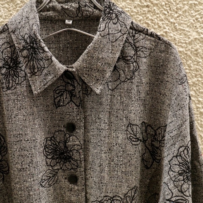 Embroidery Wool Shirt Jacket | Vintage.City Vintage Shops, Vintage Fashion Trends