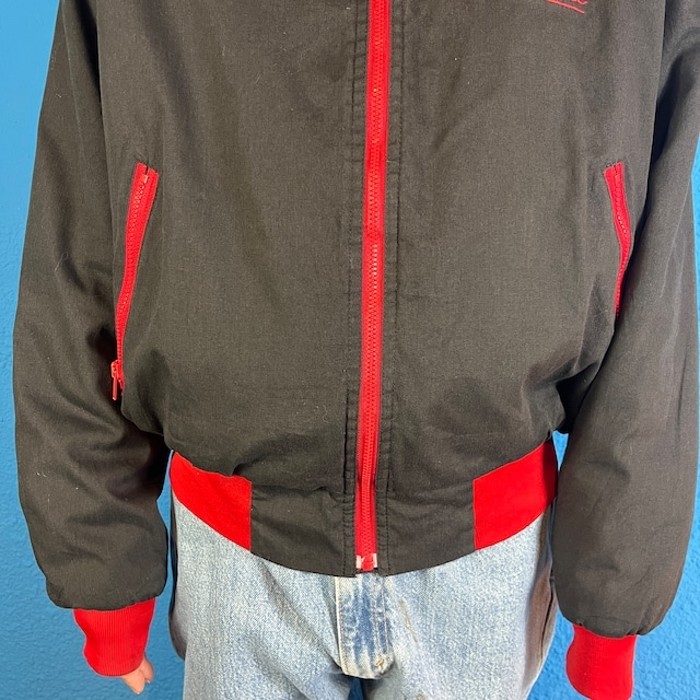 80-90s Hilton Black Jumper (Jacket) | Vintage.City 古着屋、古着コーデ情報を発信