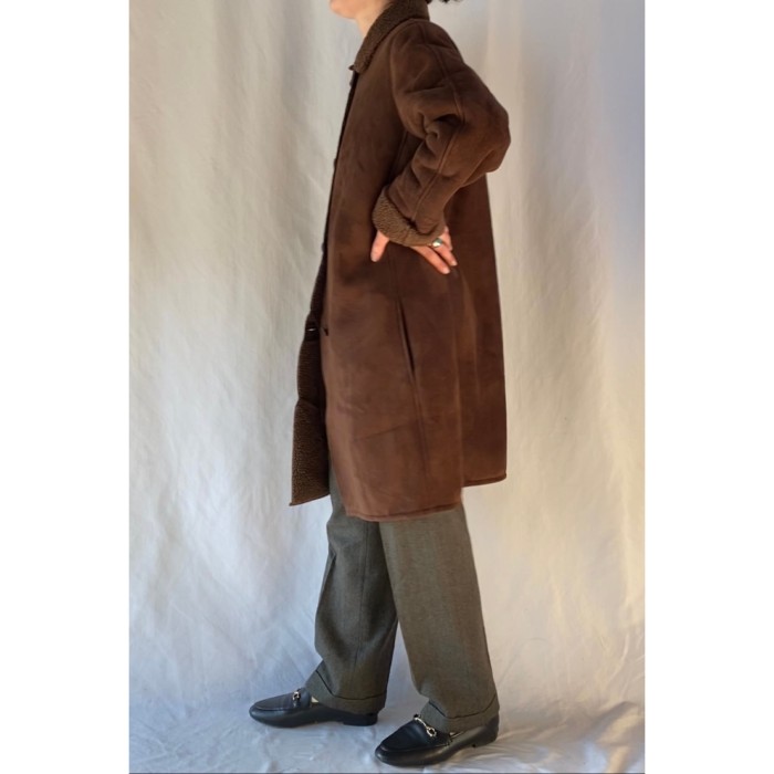 suede coat | Vintage.City 古着屋、古着コーデ情報を発信