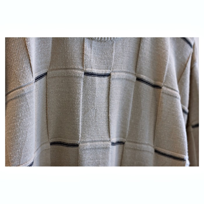 Vintage 3D Knit Sweater | Vintage.City 古着屋、古着コーデ情報を発信