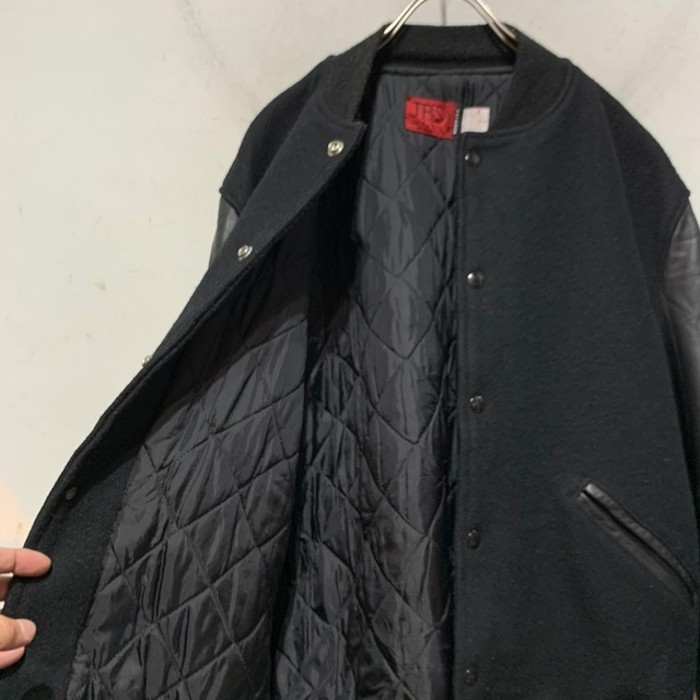 “JBS” Leather Sleeve Stadium Jacket | Vintage.City 빈티지숍, 빈티지 코디 정보