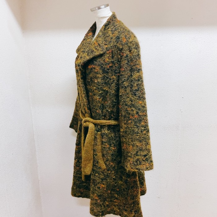 ヴィンテージ　ウールコート　カーキ色　vintage wool coat | Vintage.City 빈티지숍, 빈티지 코디 정보