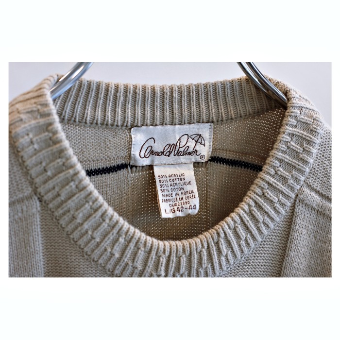 Vintage 3D Knit Sweater | Vintage.City 古着屋、古着コーデ情報を発信