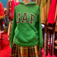 GAP プルオーバーパーカー ロゴ刺繍 緑 | Vintage.City 빈티지숍, 빈티지 코디 정보
