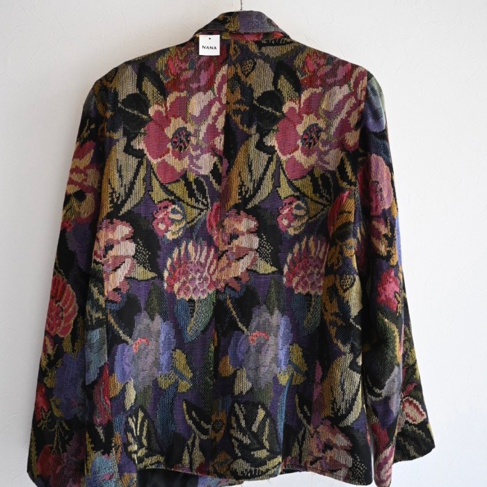 flower tailored jacket | Vintage.City Vintage Shops, Vintage Fashion Trends