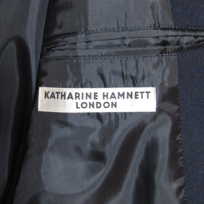 KATHARINE HAMNET LONDON No Collar Wool D | Vintage.City Vintage Shops, Vintage Fashion Trends
