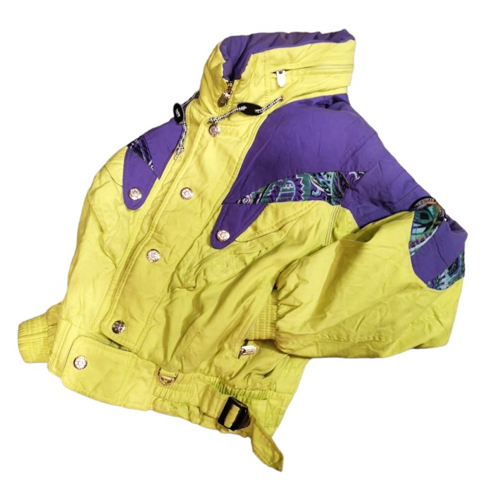 90's acid 2tone nylon jacket | Vintage.City Vintage Shops, Vintage Fashion Trends