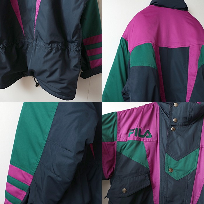 80-90s FILA フィラ マルチカラー イタリアチーム スキージャケット | Vintage.City 古着屋、古着コーデ情報を発信