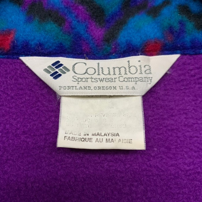 90’s “Columbia” Fleece Jacket | Vintage.City 古着屋、古着コーデ情報を発信
