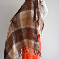 check pattern stole | Vintage.City ヴィンテージ 古着