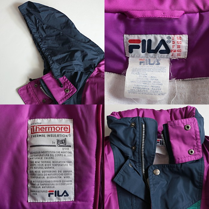 80-90s FILA フィラ マルチカラー イタリアチーム スキージャケット | Vintage.City 古着屋、古着コーデ情報を発信