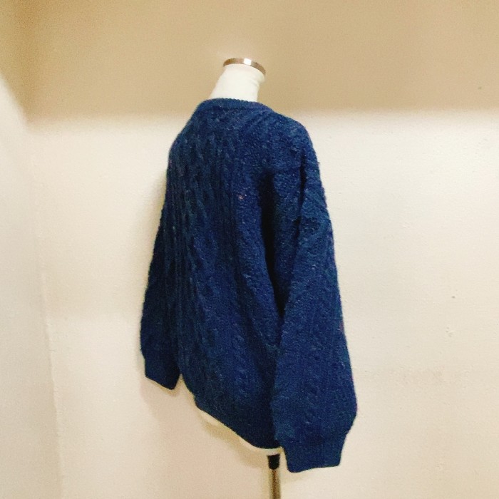ヴィンテージ　長袖ニット　紺　ウール　英国製　vintage knit | Vintage.City Vintage Shops, Vintage Fashion Trends