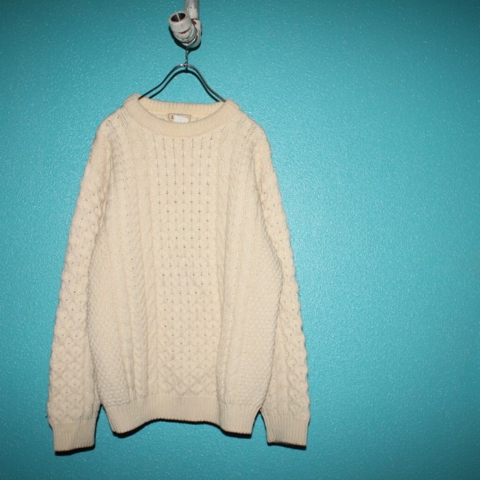 80s L.L.Bean Fisherman Knit IRELAND製 | Vintage.City 빈티지숍, 빈티지 코디 정보