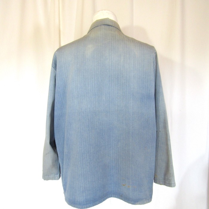 60's German Vintage Cotton Work jacket | Vintage.City 古着屋、古着コーデ情報を発信
