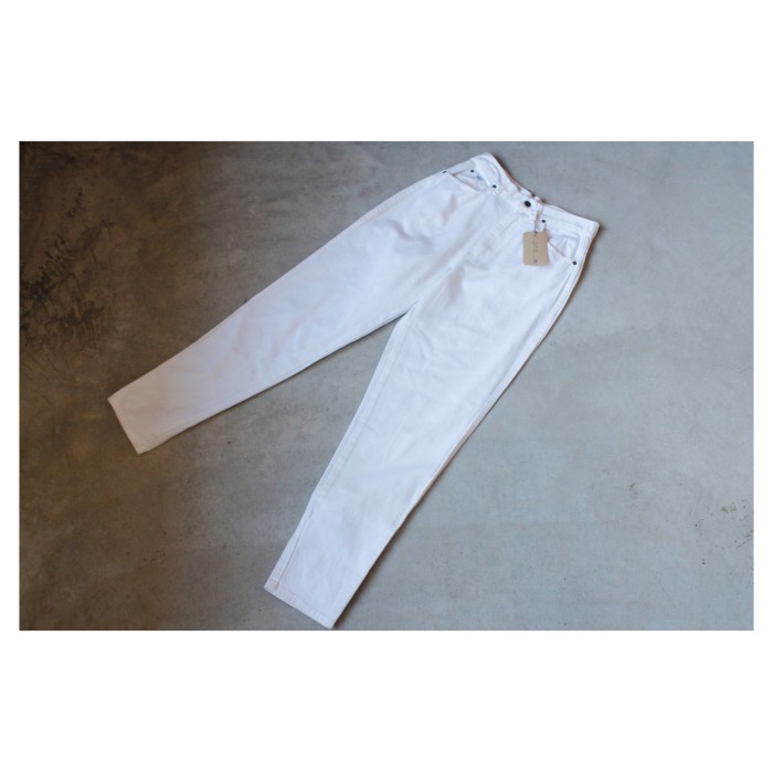 90s Chic white denim pants / ホワイトデニムパンツ | Vintage.City 빈티지숍, 빈티지 코디 정보
