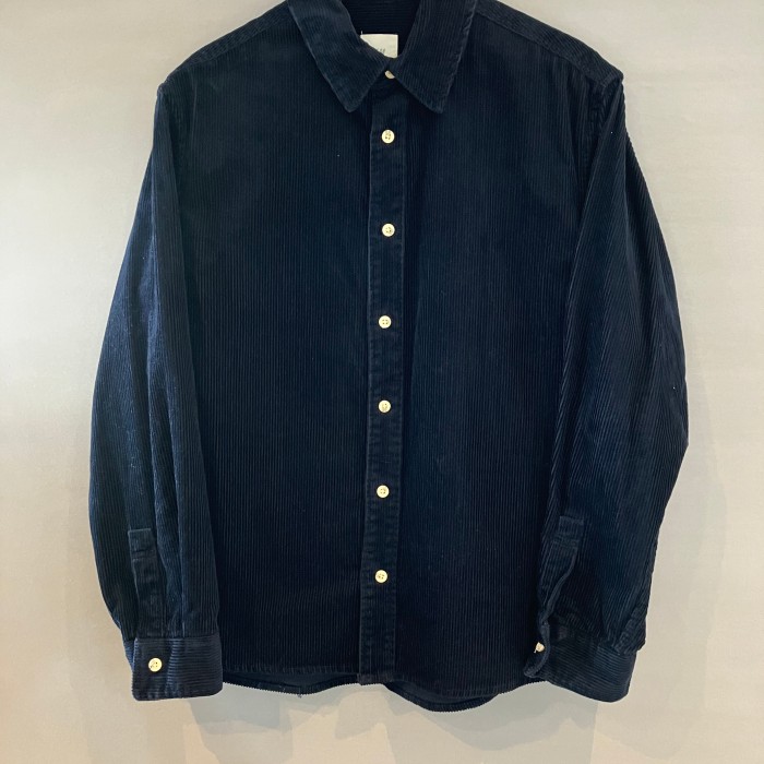 H&M コーデュロイ シャツジャケット 紺 Mサイズ | Vintage.City 古着屋、古着コーデ情報を発信
