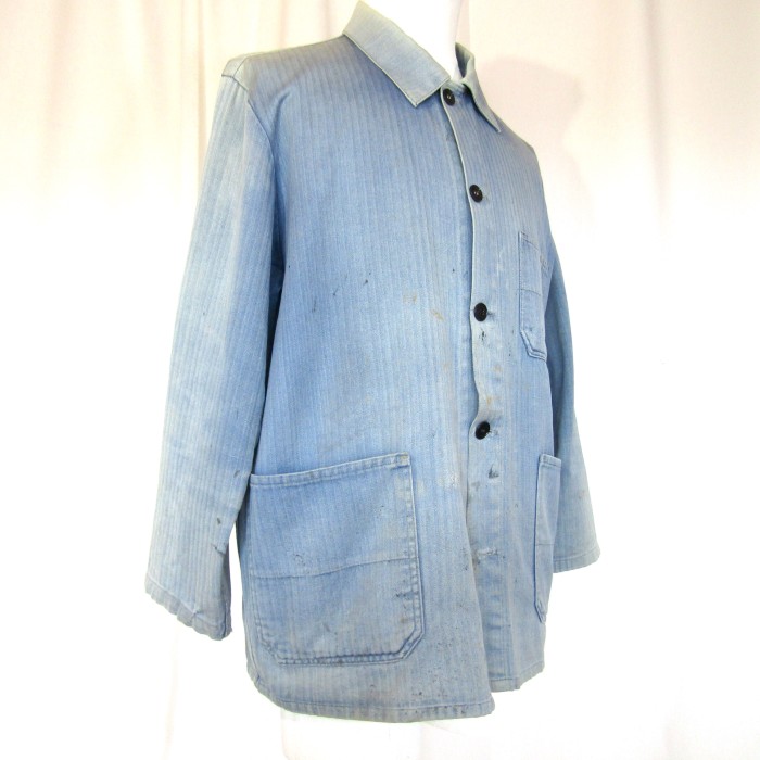 60's German Vintage Cotton Work jacket | Vintage.City 빈티지숍, 빈티지 코디 정보