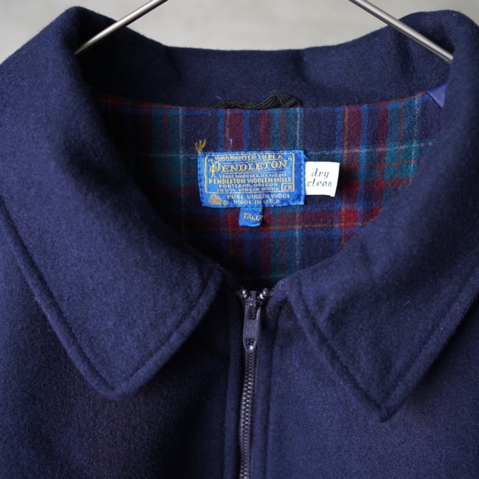 PENDLETON / 80's Wool Zip Up Blouson | Vintage.City Vintage Shops, Vintage Fashion Trends