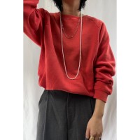 Red used sweat | Vintage.City ヴィンテージ 古着