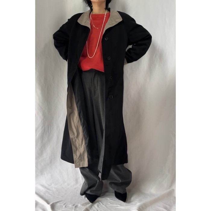 stand collar 2way coat | Vintage.City Vintage Shops, Vintage Fashion Trends